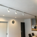 ダクトレール　ライト　LED　天井　照明　電気　工事　修理　京都市