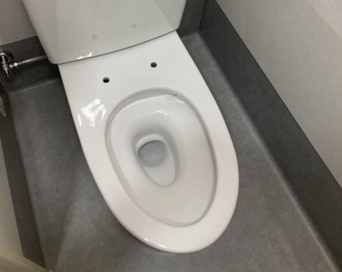 トイレ・バスルーム防水床　京都・滋賀の安心設備サービス