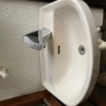 手洗い自動水栓　給水排水増設工事　京都市