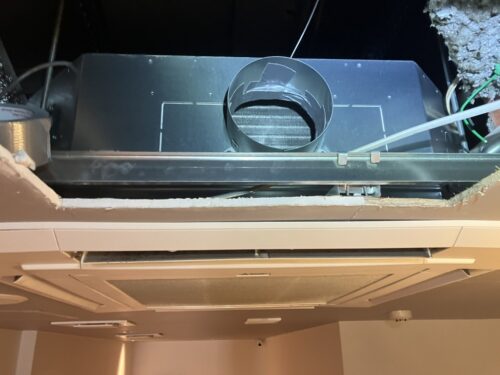 冷風ダクト　スポットクーラー　エアコン工事　修理