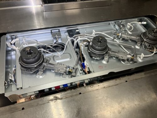 ガスコンロ　注文制作　厨房設備、キッチン設備