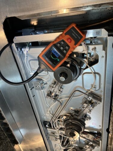 ガス漏れ検査　ガステーブル　特注台　加工