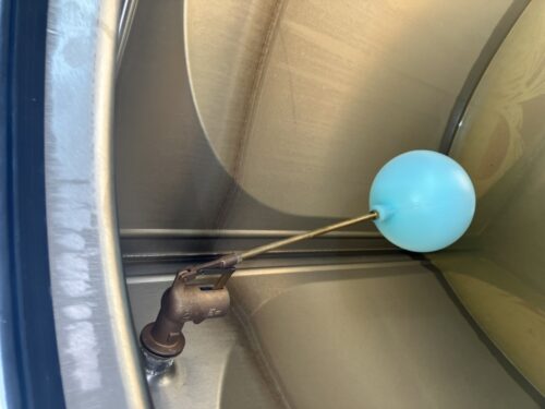 消防ポンプ　ボールタップ　タンク