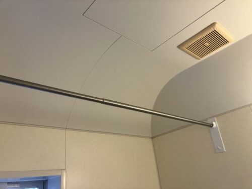 浴室の点検口移動　暖房乾燥機